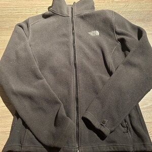 The North Face black fleece jacket